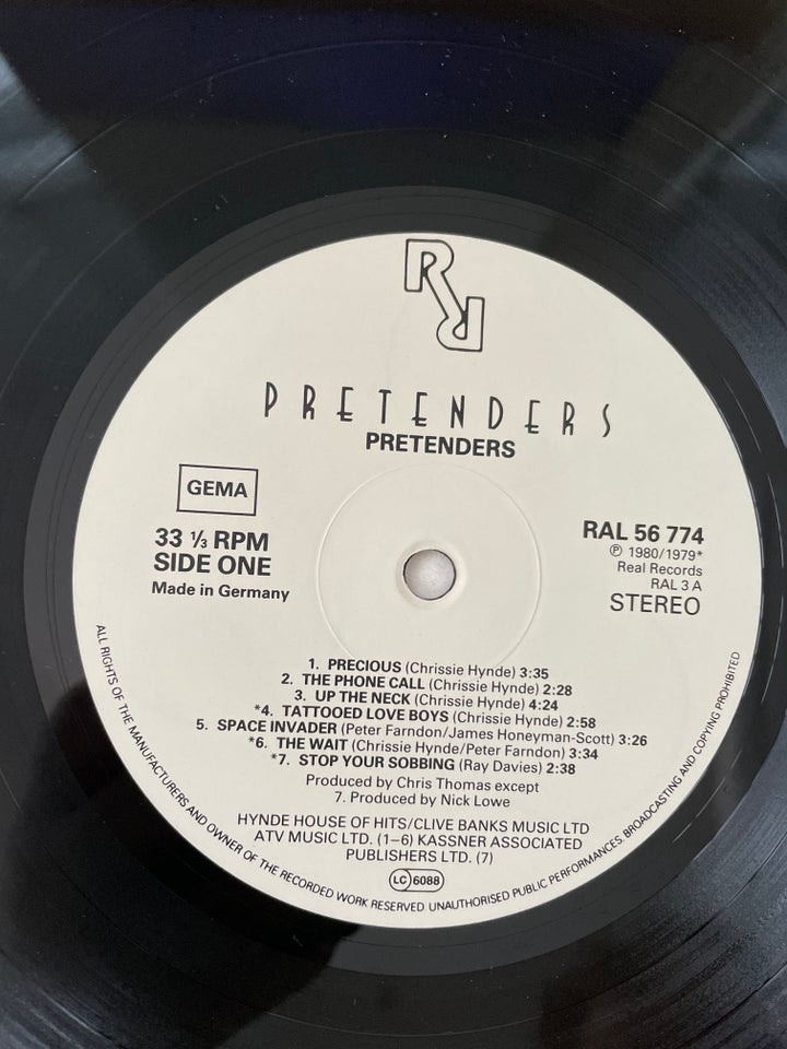 LP, Pretenders, Pretenders