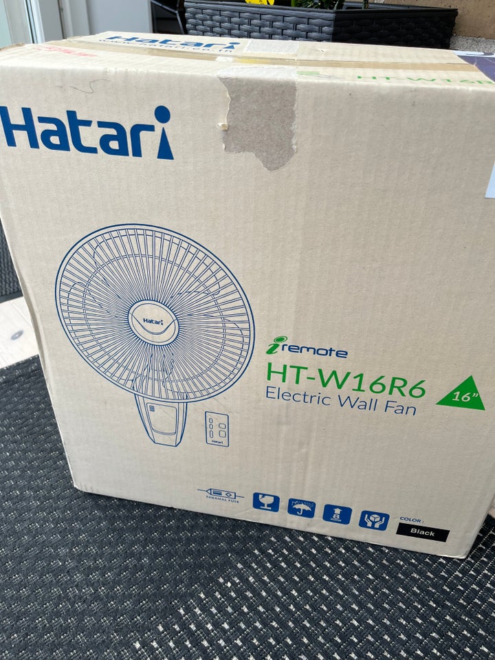 Vægventilator, Hatari