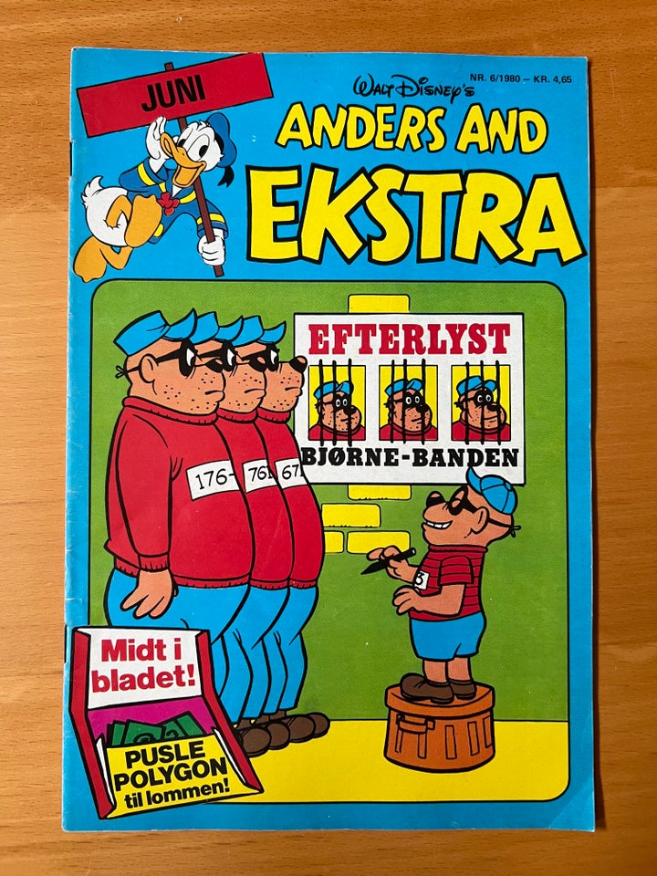 Anders And Ekstra, Tegneserie