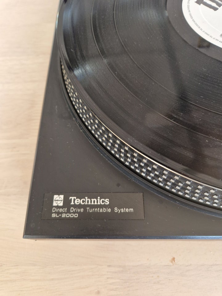 Pladespiller, Technics, SL2000