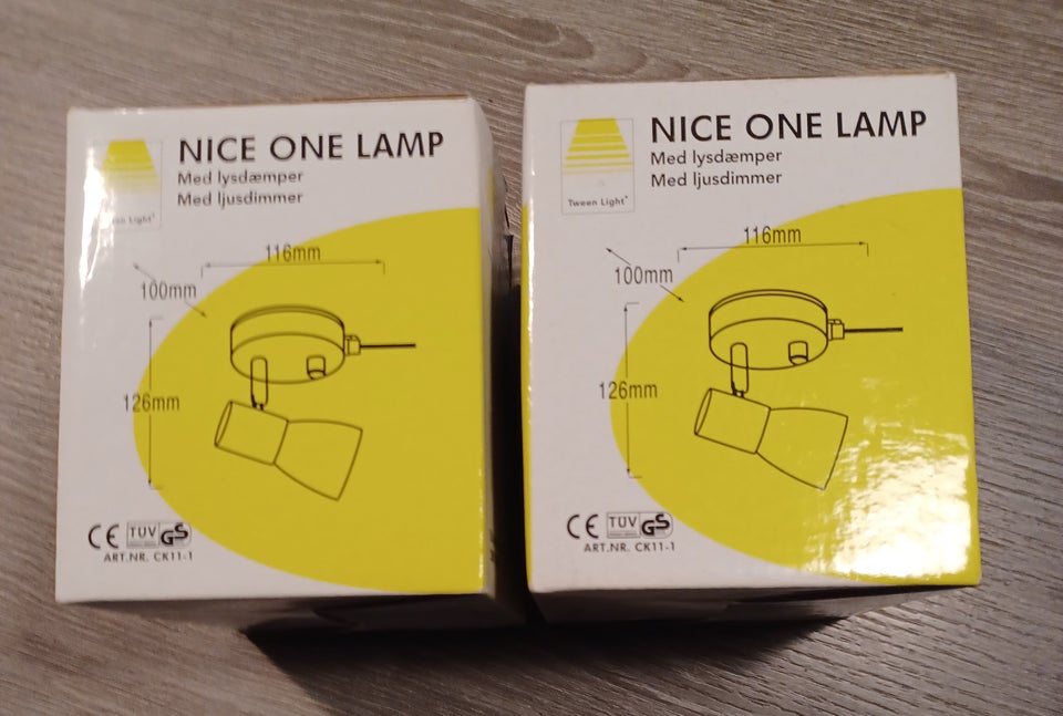 Væglampe, Nice One Lamp