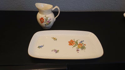 Porcelæn Kande og fad Saksisk