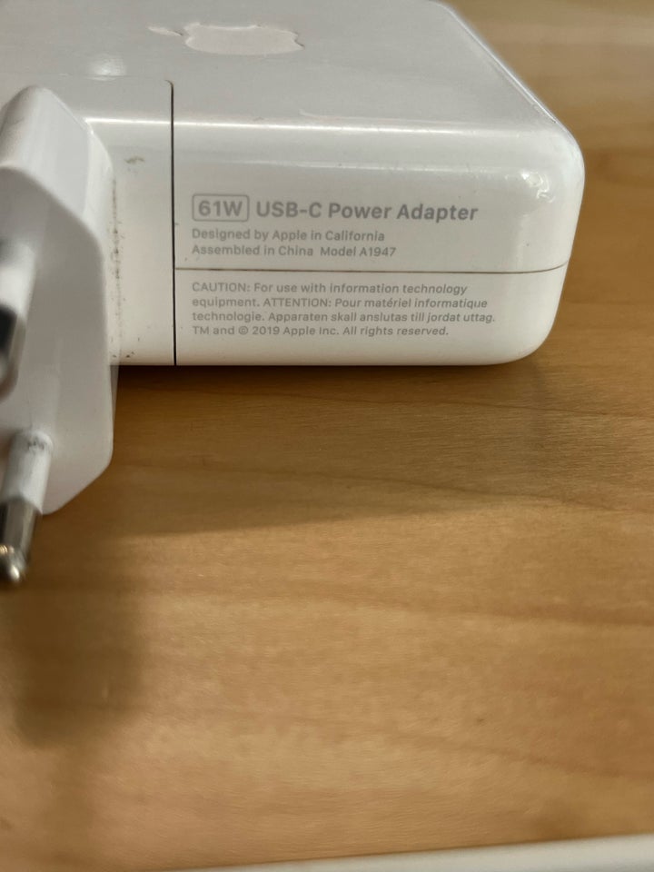 Tilbehør til Mac Apple 61W USB-C