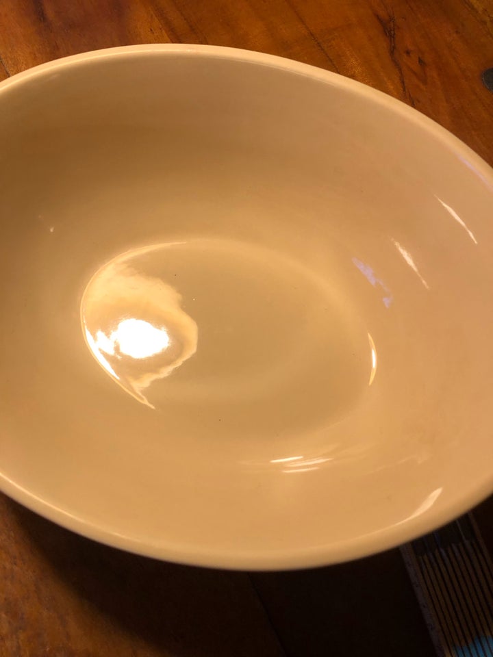 Keramik Stor oval skål Le creuset