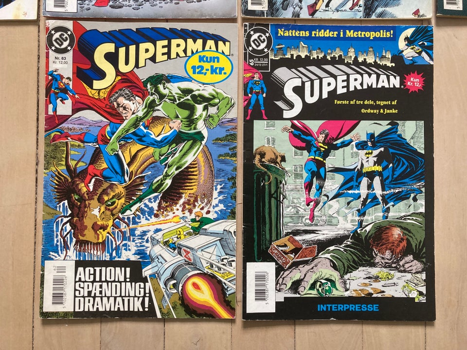 10 stk Superman (1977-1992), DC,