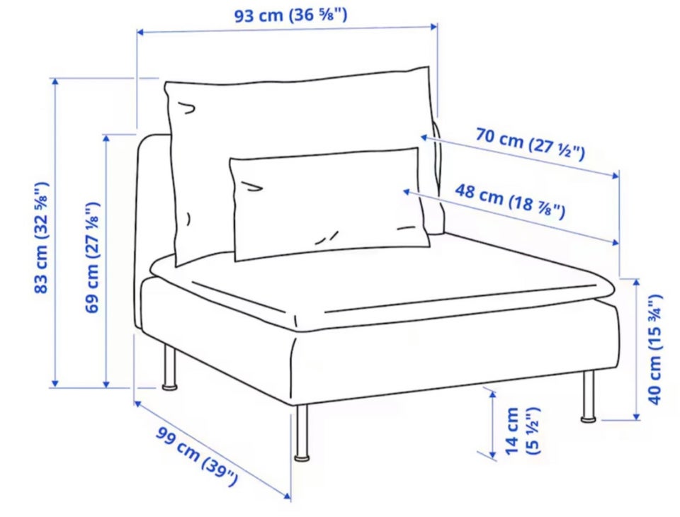 Sofagruppe 1 pers  Ikea