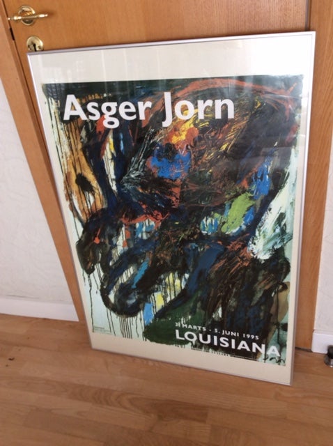 PLAKAT I RAMME ASGER JORN b: 665