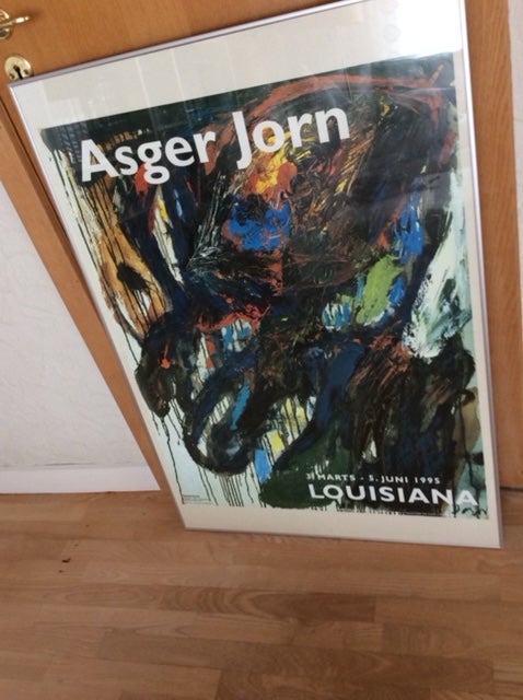 PLAKAT I RAMME ASGER JORN b: 665