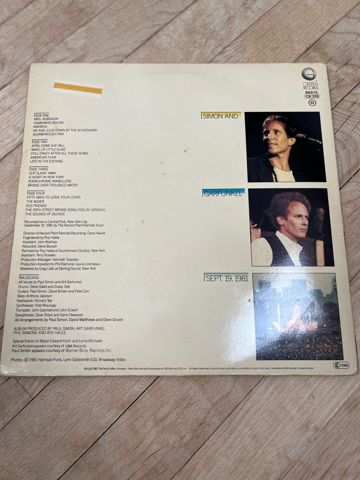 LP, Simon and Garfunkel, The