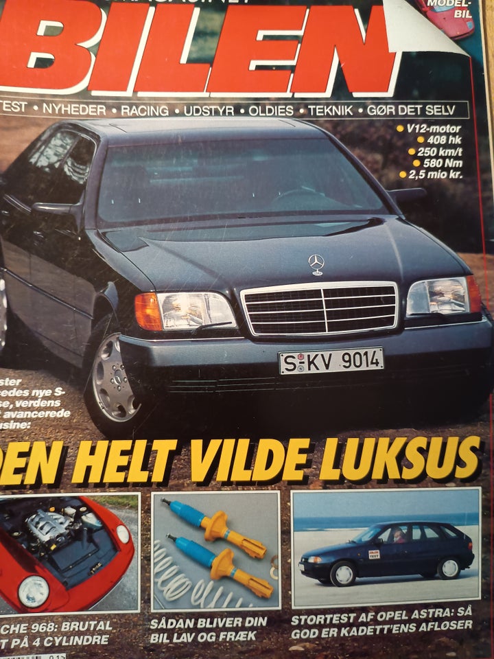 Månedsmagasinet Bilen, Magasin