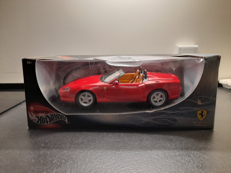 Modelbil Hotwheels Ferrari 550