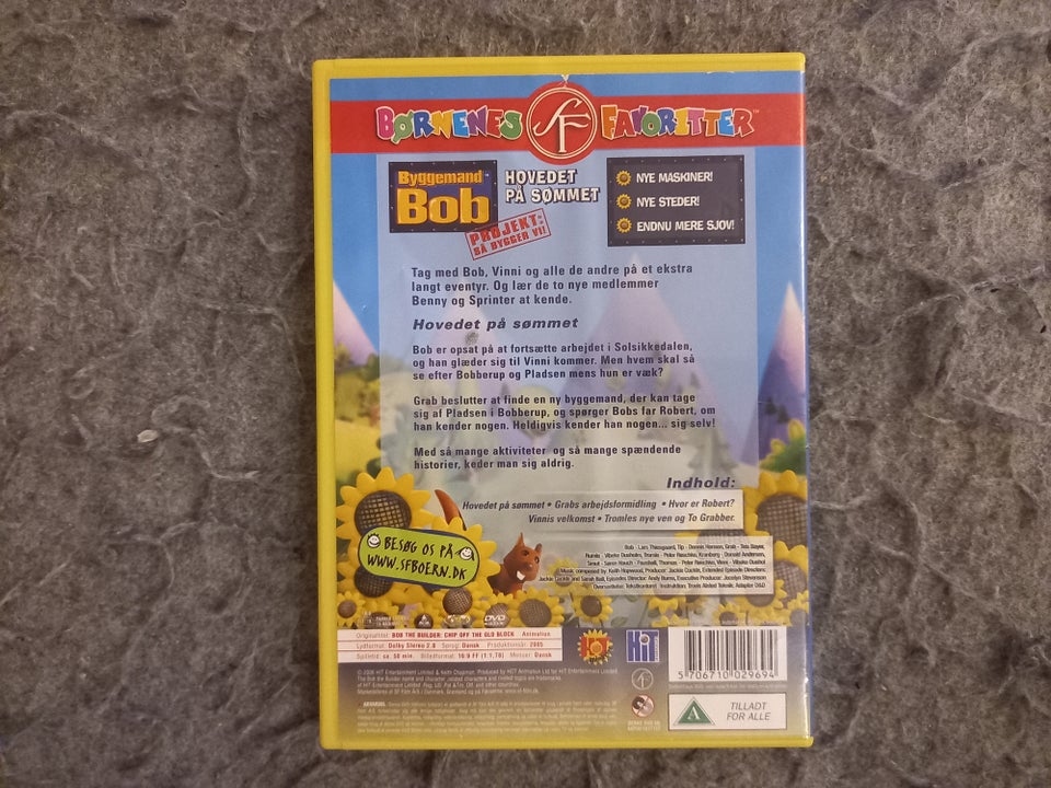 Byggemand Bob , DVD, tegnefilm