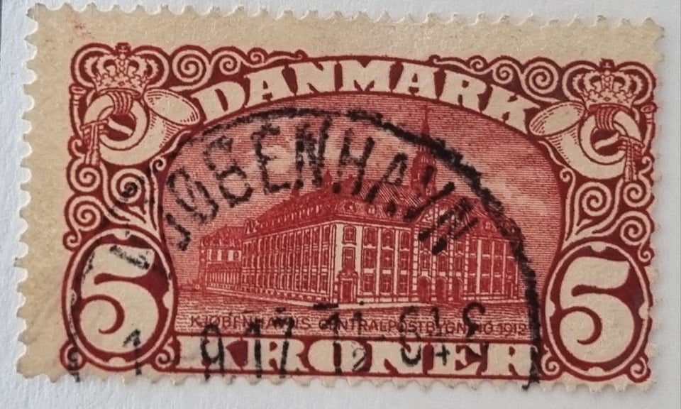 Danmark stemplet Variant