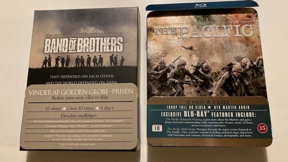 The Pacific, Blu-ray, action