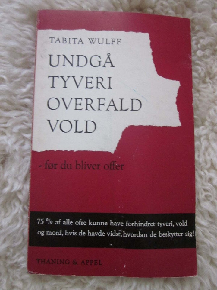 Undgå tyveri og overfald - før du