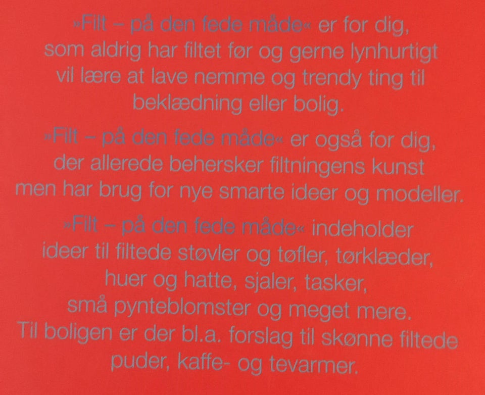 FILT - på en fede måde, Birgitte