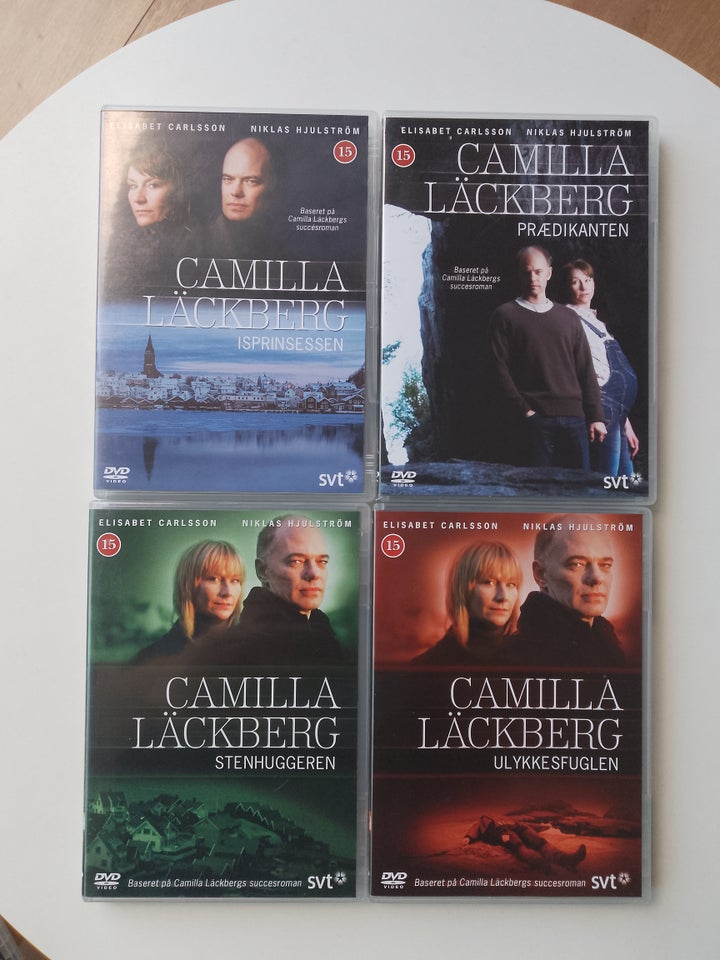 Camilla Läckberg film, DVD, krimi