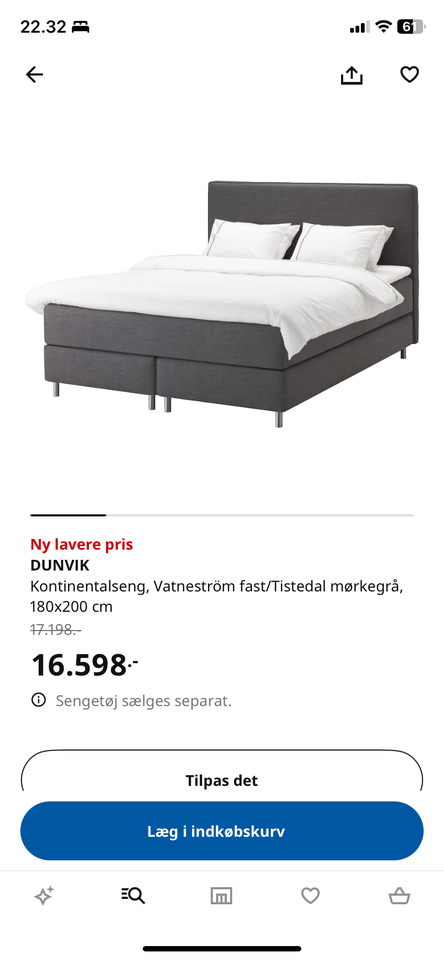 Continental Ikea b: 180 l: 200 h: