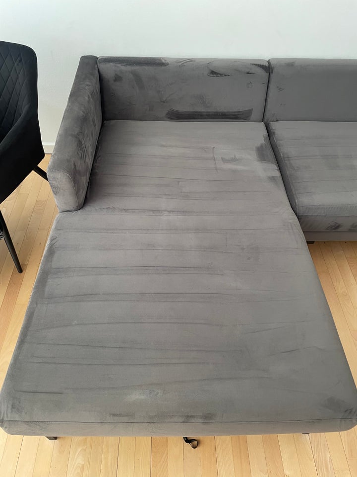 Chaiselong velour Bella Sofa