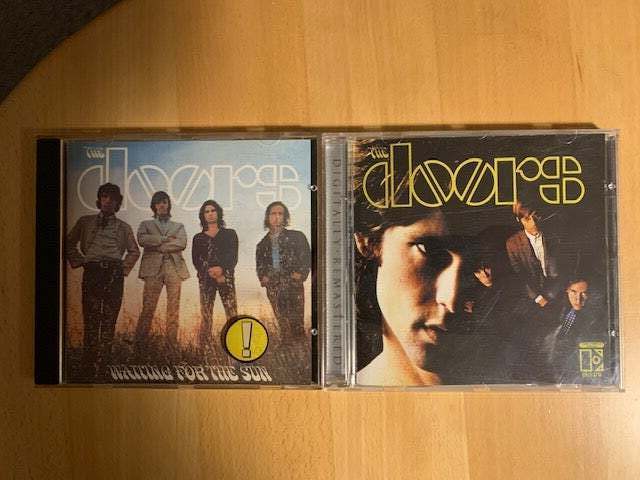 The Doors: 2 x albums, rock