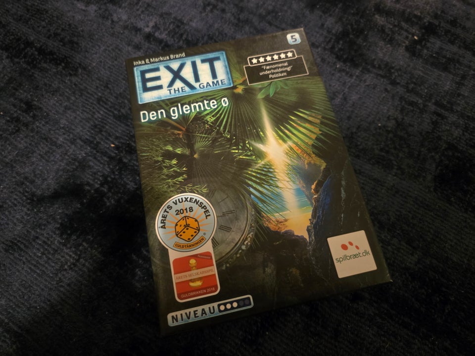 Den Glemte Ø, Kosmos EXIT, brætspil