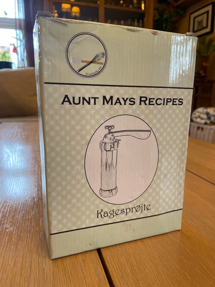 Kagesprøjte, Aunt Mays Recipes