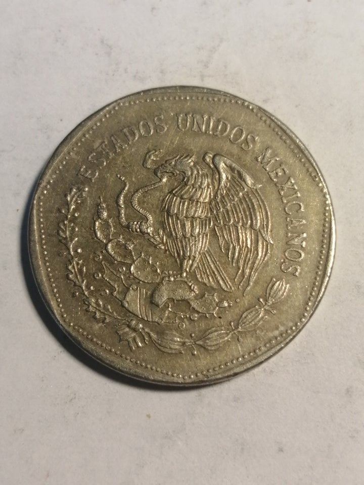 Amerika, mønter, 5 pesos