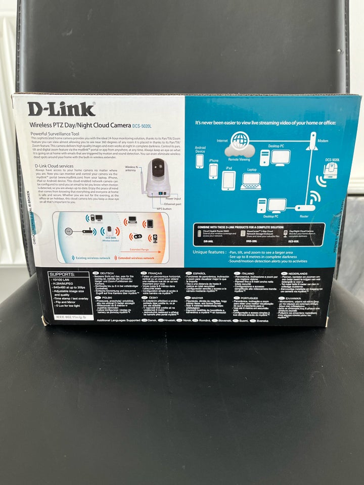 Videoovervågning D-link