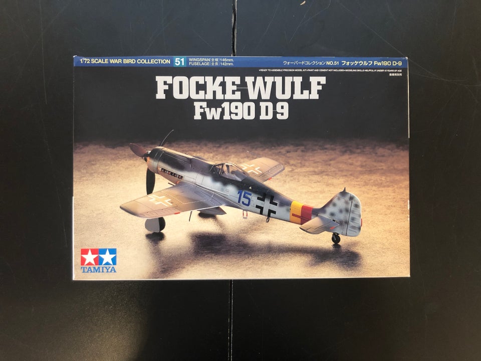 Byggesæt Tamiya FockeWulff FW 190