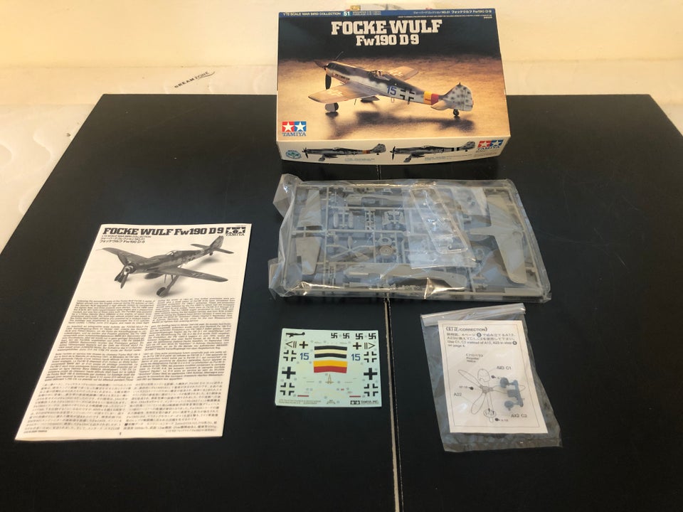 Byggesæt Tamiya FockeWulff FW 190