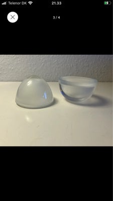Glas 2-delt Æg i glas