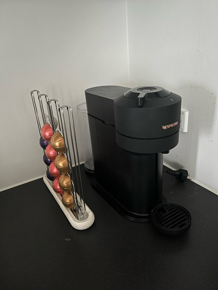 Nespresso Vertuo og kapselholder,