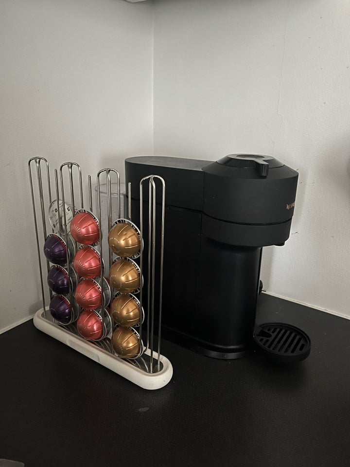 Nespresso Vertuo og kapselholder,