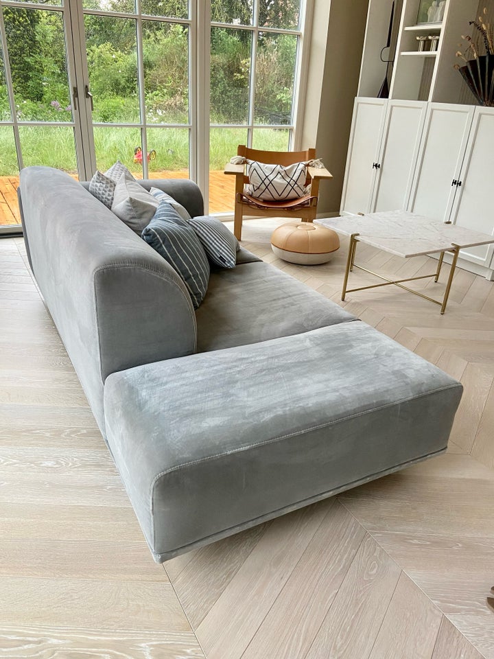 Sofa velour 3 pers