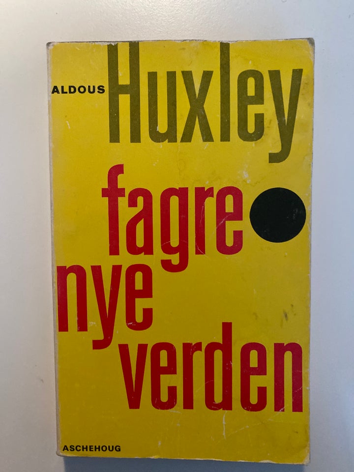 Fagre nye verden Aldous Huxley