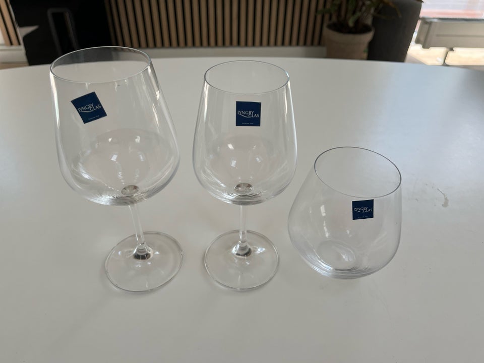 Glas Vin- og vandglas Lyngby Glas