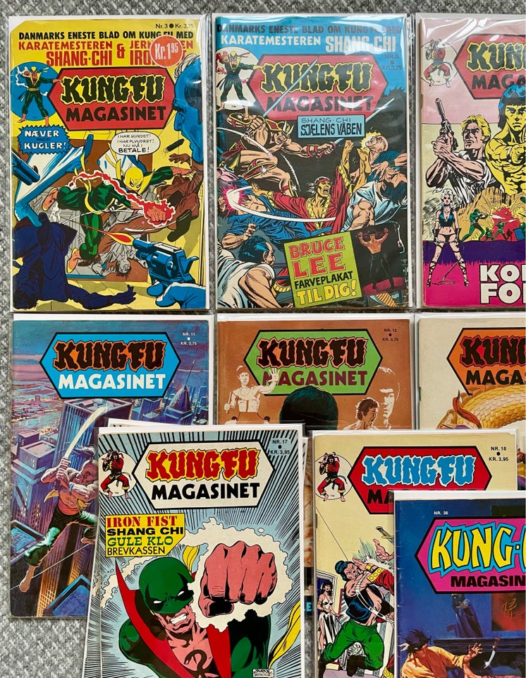 Kung-Fu Magasinet 21 stk