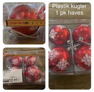 Julekugler ikea plastikkugler