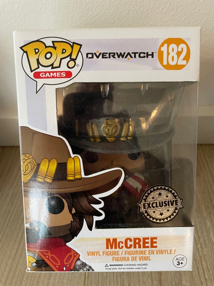 Funko Pops #182 McCree Exclusive,