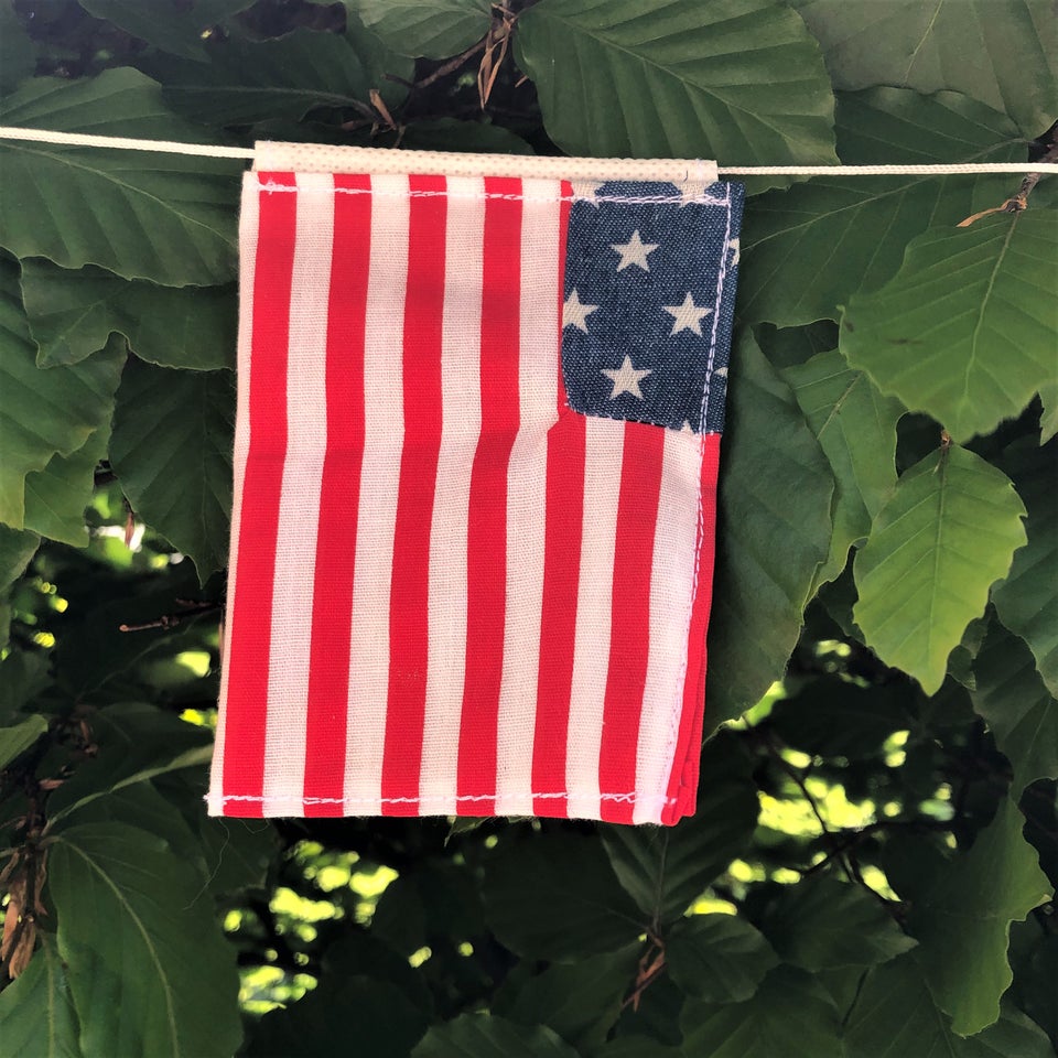 US Flag vimpler guirlander