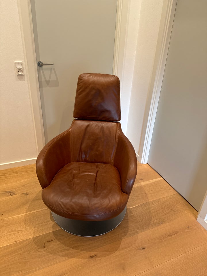 Loungestol læder Natuzzi