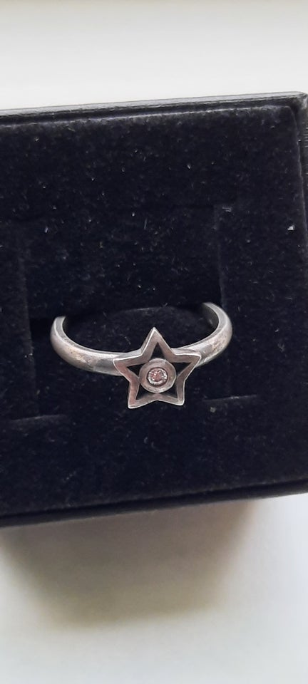 Ring, sølv, J.A.a for Aagaard