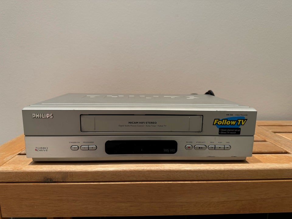 VHS videomaskine, Philips, VR 550