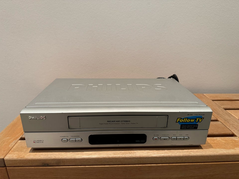 VHS videomaskine, Philips, VR 550