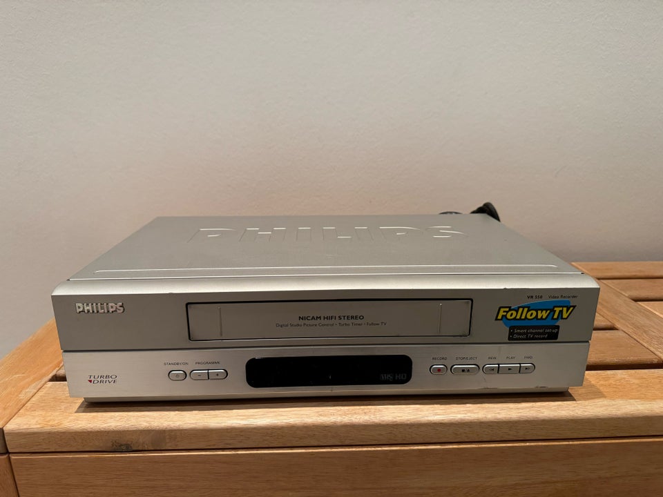 VHS videomaskine, Philips, VR 550