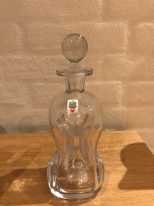 Glas Klukflaske 3/8 ltr clear