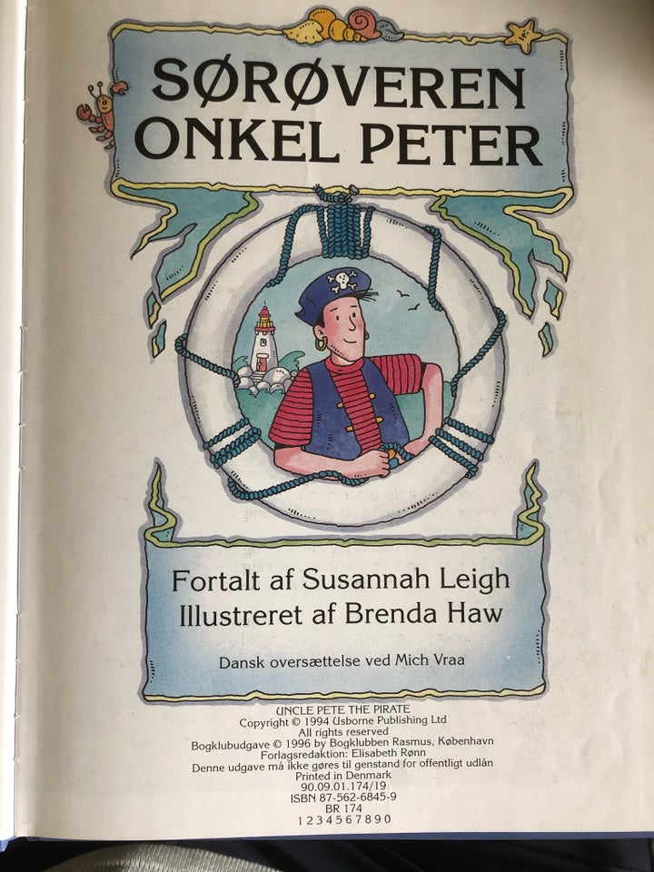 Sørøveren onkel Peter, Susannah