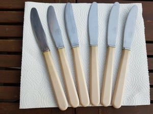 Rustfrit stål 6 knive Conval