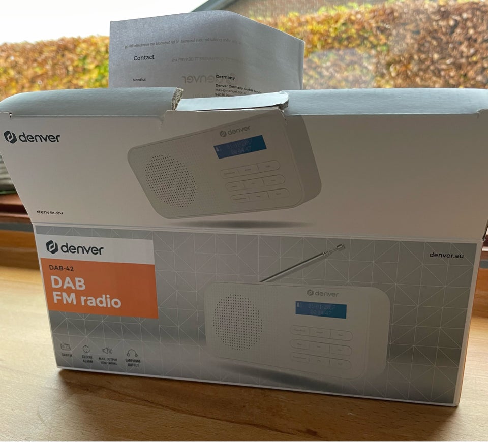 DAB-radio, Andet, Denver DAB-42