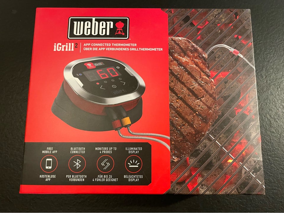 Tilbehør, WEBER iGrill 2